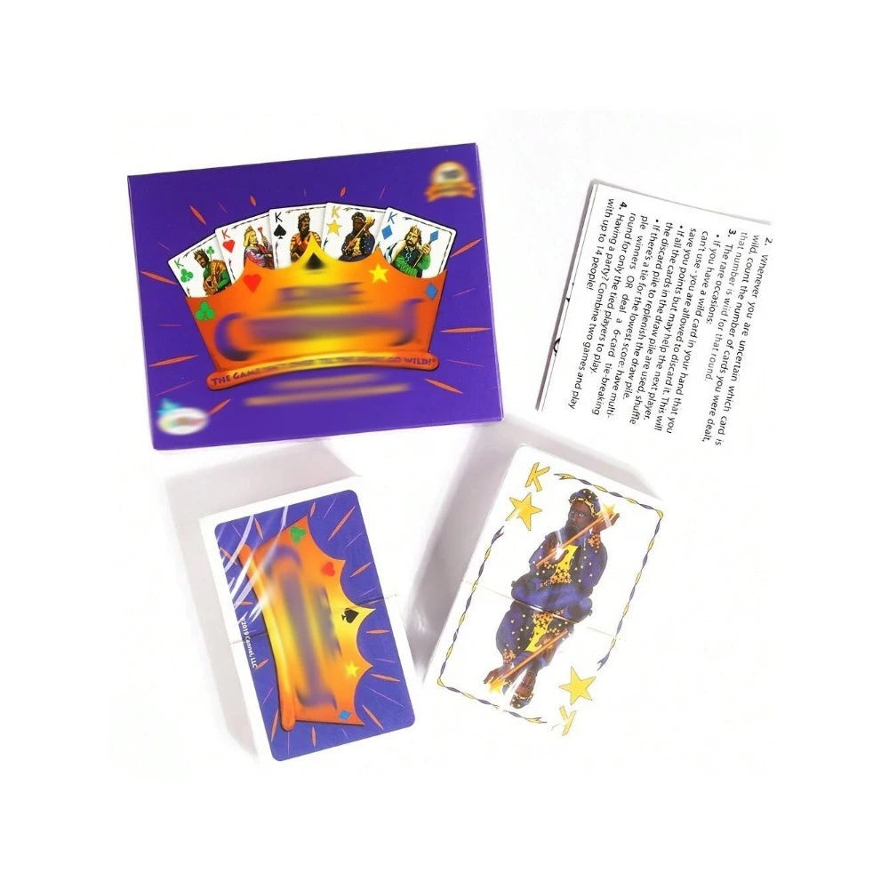 Board Game The Game Isn'T Over Until The Kings Go Wild 5 Suited