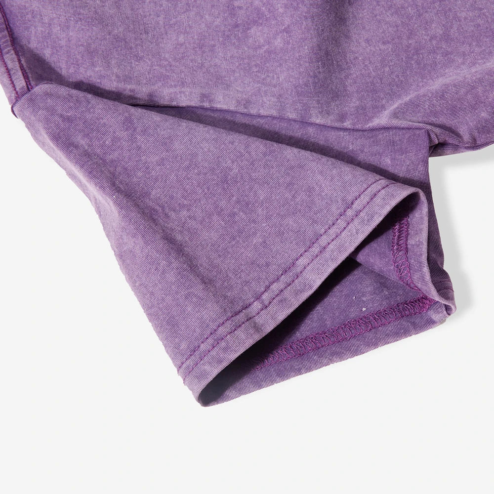 100% Cotton Washed T-Shirts For Women Loose O-Neck Crop Tops Y2k