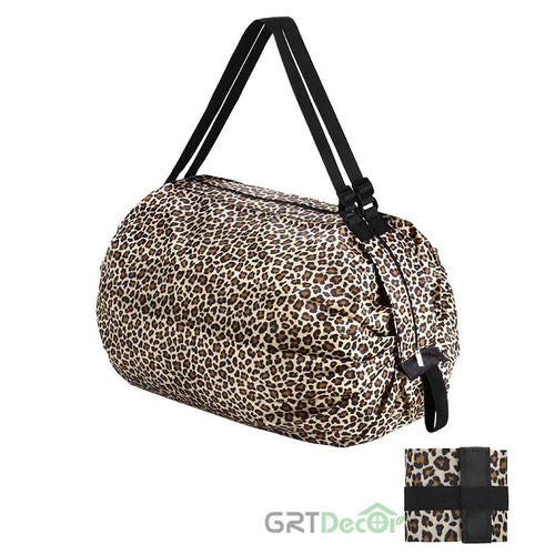 Women Shopper Bag Japanese Large Folding Tote Bag Travel Organizer Eco
