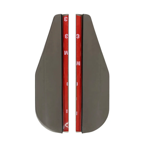 2PCS Car Rearview Mirror Rain Eyebrow Carbon Fiber Sun Visor Shade