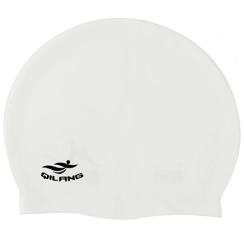 Waterproof Silicone Swim Caps Women Men High Elastic Flexible Protect