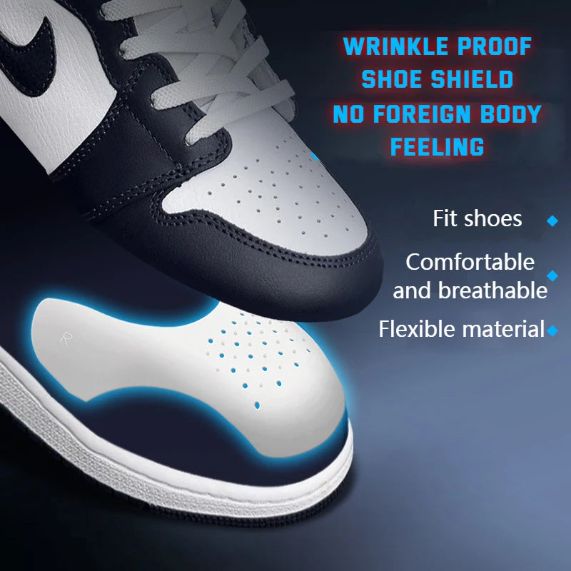 1 Pair Anti Crease Shoe Head Protector for Casual Sneaker Anti Wrinkle