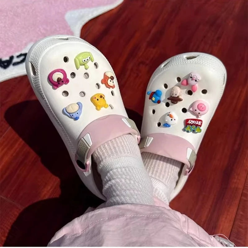 11PCS/set Cartoon Tory Story Hole Shoe Charms Decoration Shoe Buckle