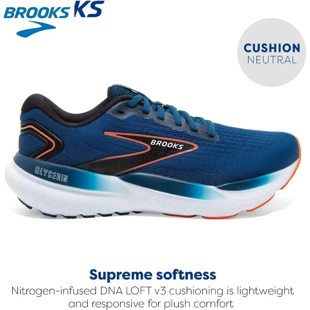 Brooks Men’s Glycerin 21 Neutral Running Shoe Shoes for Men