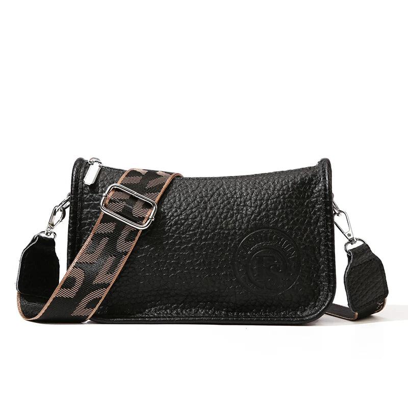 Women's 2023 Trend Genuine Leather Cowhide Shoulder Bags Bag Ladies