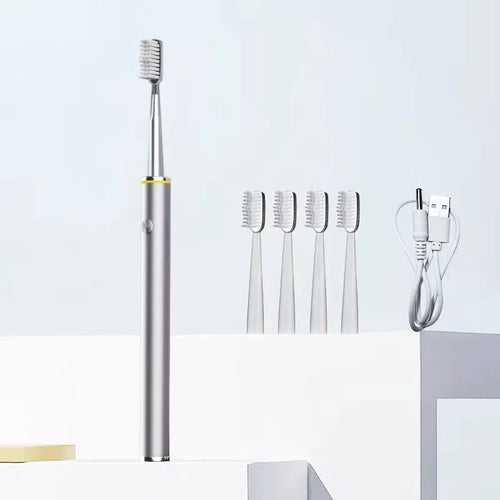 Electric Toothbrush Mental Thin Brush Body Specially for Women Pure