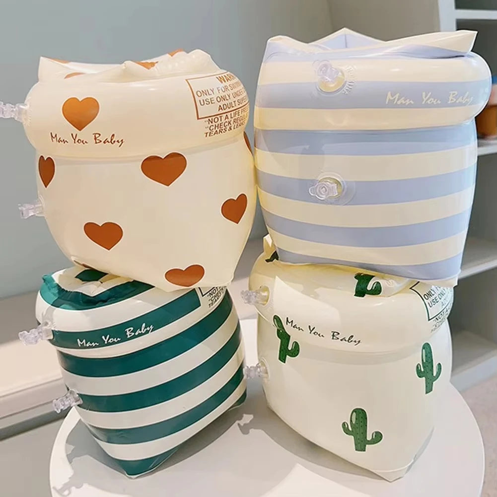 Arm Swimming Rings for Kids Adult Inflatable Floating Arm Sleeves