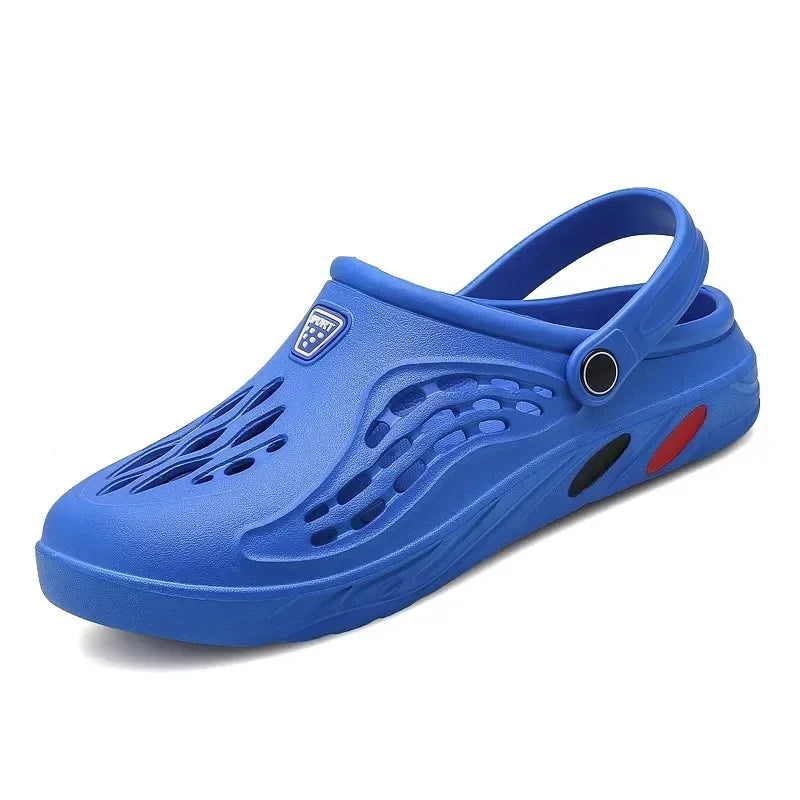 Summer Men Sandals Light EVA Mens Casual Shoes Hole Shoes Clogs Lovers