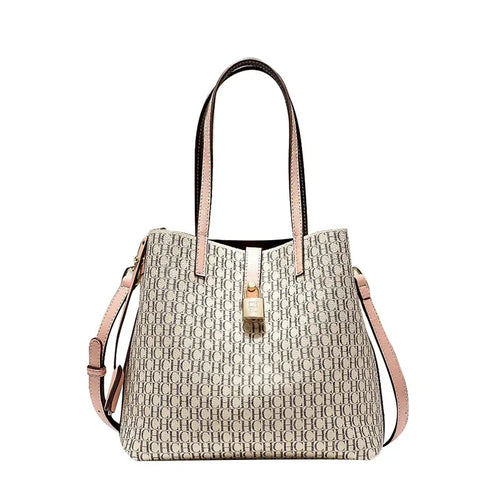 CH Premium Versatile Leather Crossbody Bag Ladies Large Capacity Daily