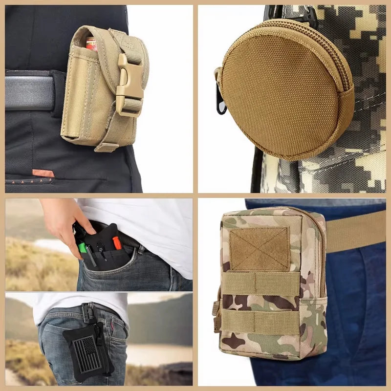 OPHIDIAN Bags Molle Pouches Gear Waist Bag Men Phone Pouch Camping