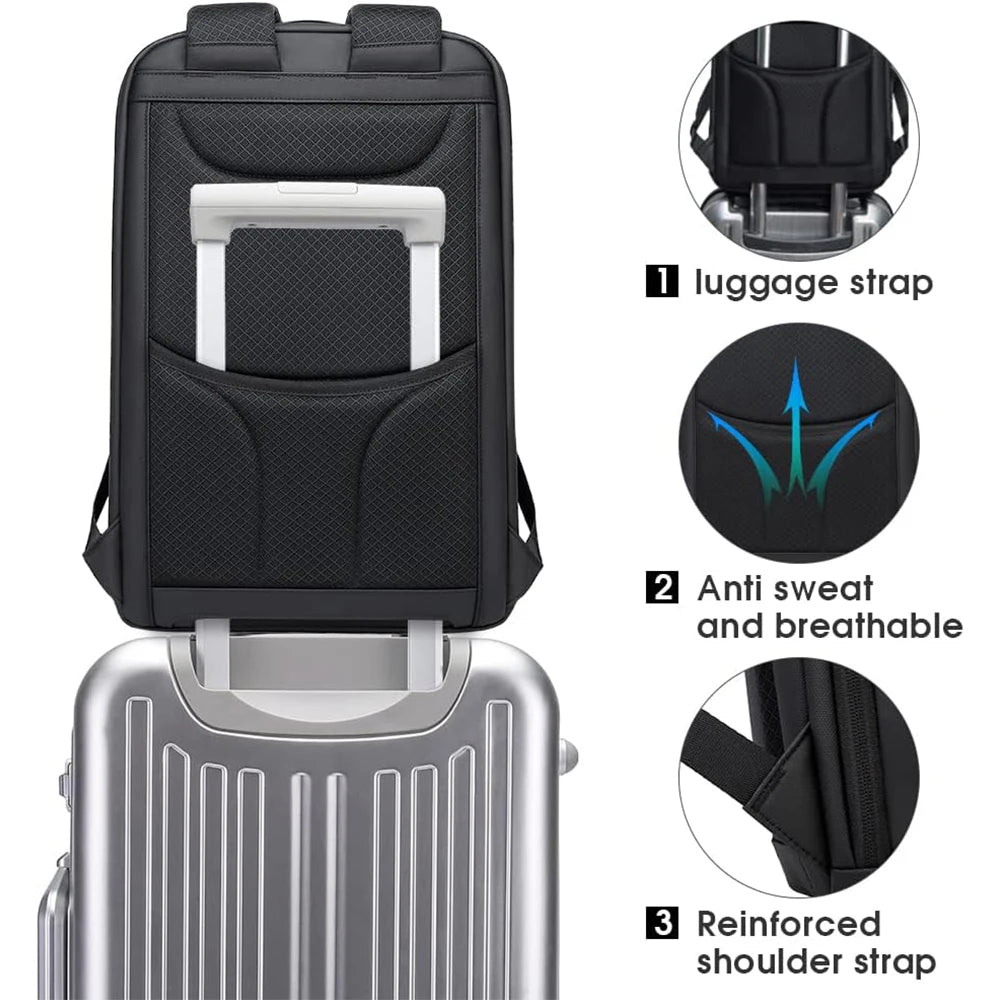 BANGE Business Backpacks Laptop 15.6 inch Multifunctional WaterProof