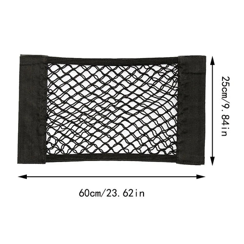 Car Back Rear Trunk Bag Organizer Mesh Net Auto Seat Back Storage Bag
