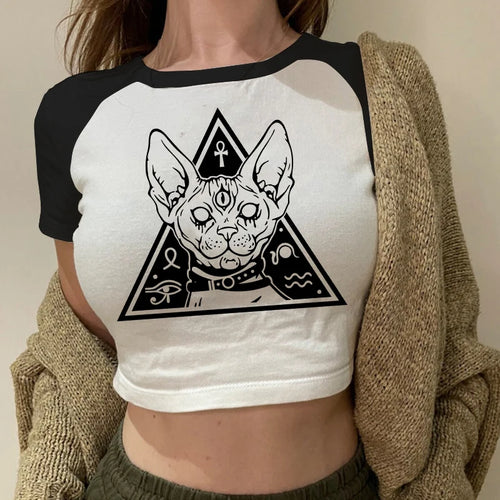 2023 Sexy T Shirts Future Milf Star Fashion Women Crop Top Harajuku