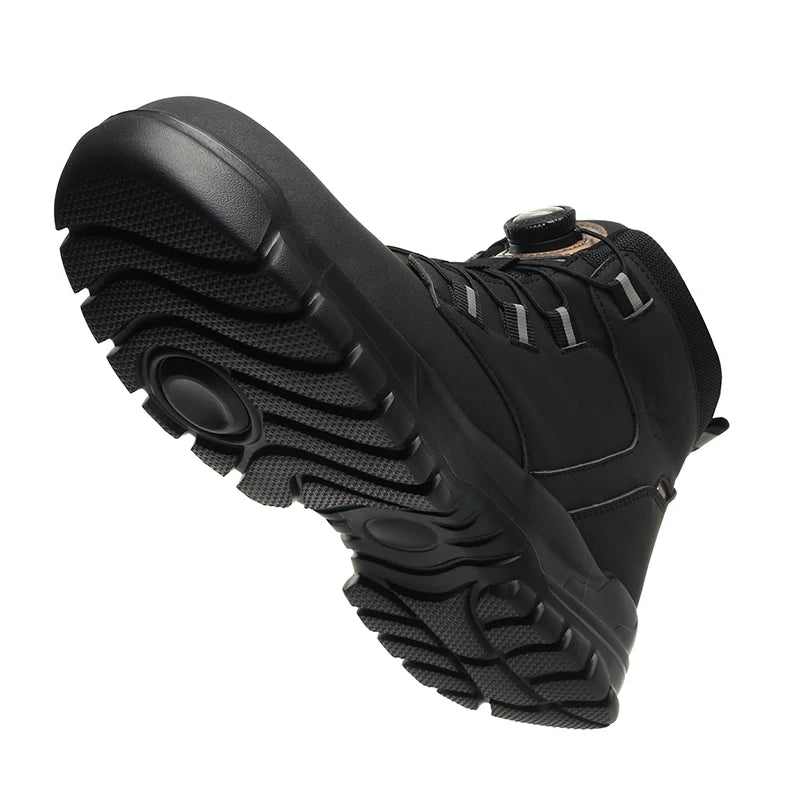 Waterproof Safety Boots Men Indestructible Steel Toe Work Boots