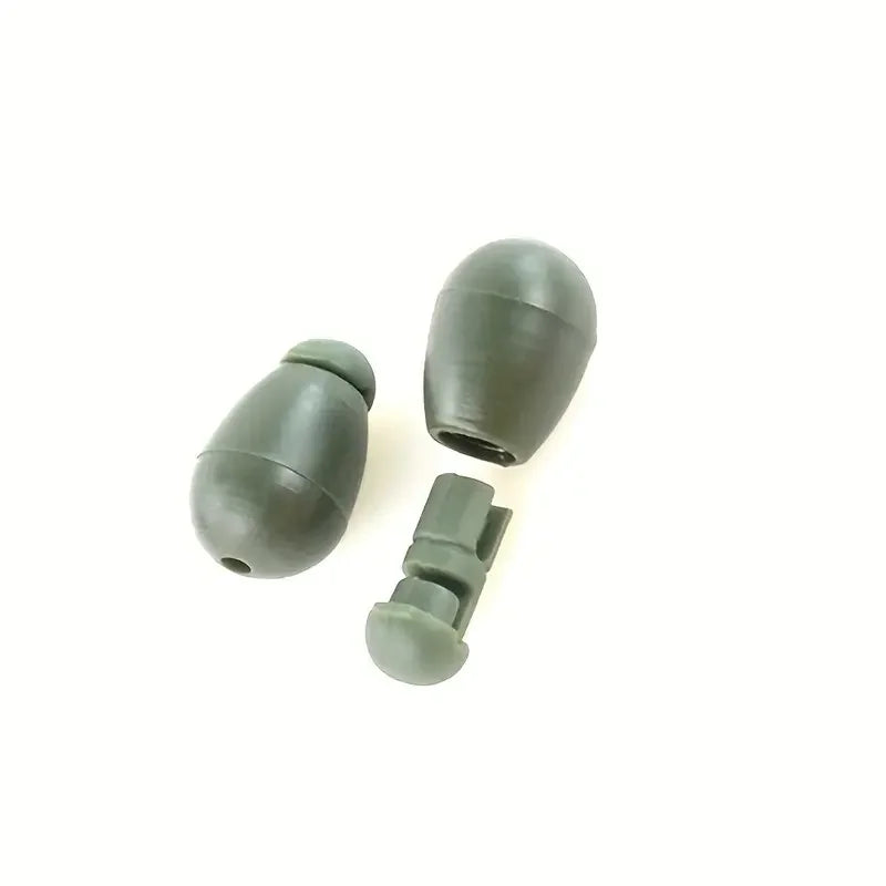 25pcs Quick Change Beads Carp Fishing Tackle Hook Links Method Feeders