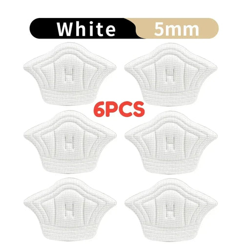6Pcs Heel Insoles for Feet Patch Heel Pads for Sports Shoes Adjustable