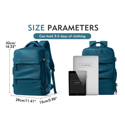 Waterproof Backpacks Travel Backpack Airplane Cabin 45x36x20 Easyjet