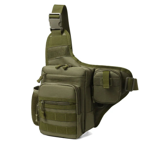 Waterproof Fishing Shoulder Bag Outdoor Sports Cycling Crossbody Chest