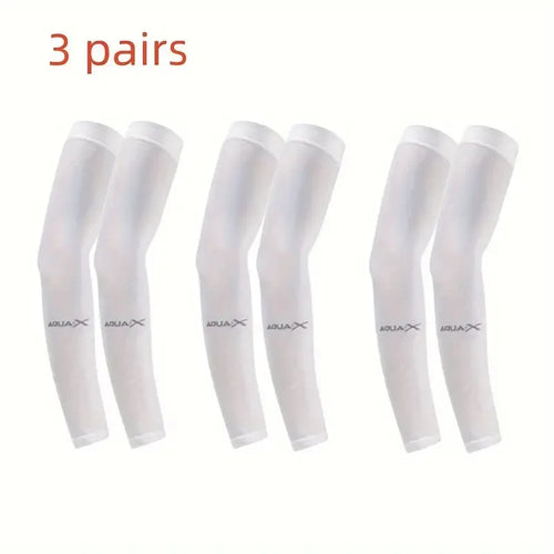 3 Pair of Breathable Sun Protection Sleeves - Breathable & UV