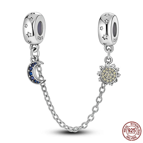 925 Sterling Silver Chameleon Luminous Firefly Butterfly Charms Beads