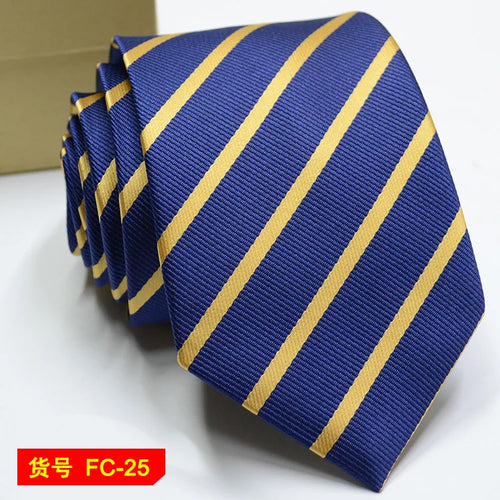 67 Styles Men's Ties Solid Color Stripe Flower Floral 7-8cm Jacquard