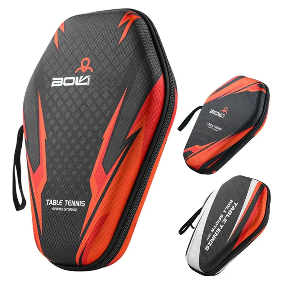 1pcs Table Tennis Racket Bags EVA Hard Shell Waterproof Dustproof