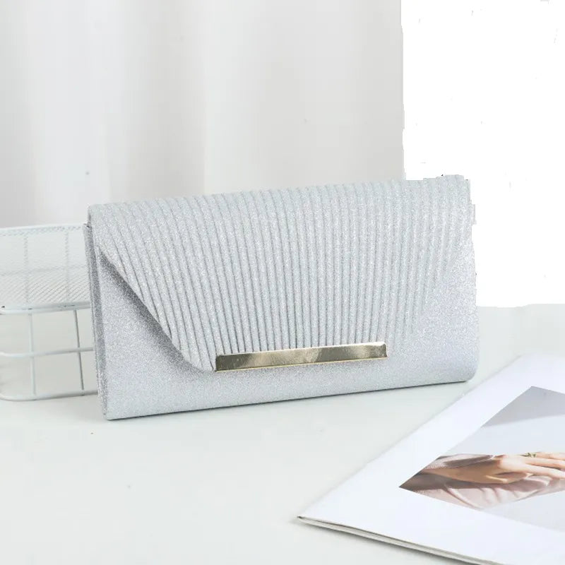 Fashion Elegant Clutch Bag New 2023 Hot Selling Chain Dinner Bag Bride