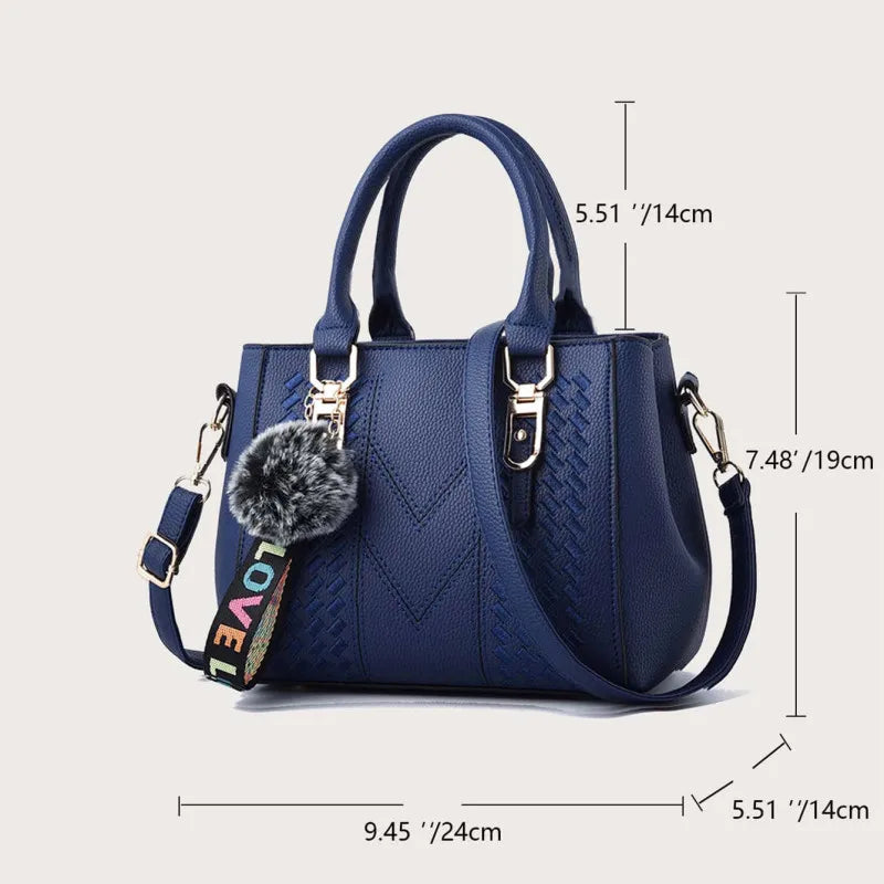 Embroidery Messenger Bags Women Leather Handbags Bags for Women Sac a