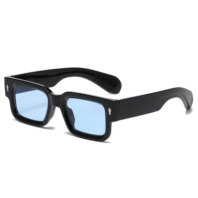 Fashion Retro Thick Leg Square Frame Sunglasses Men Women Popular