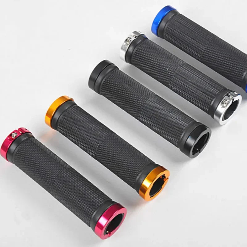 1 Pair MTB BMX Road Cycling Handlebar Grips Anti-Skid Rubber Bicycle