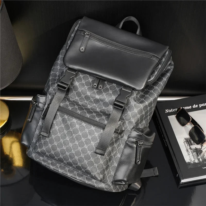 Luxury Fashion Backpacks for Men High Capacity Travel Backpack Men