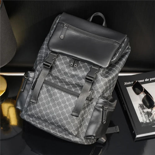 Luxury Fashion Backpacks for Men High Capacity Travel Backpack Men