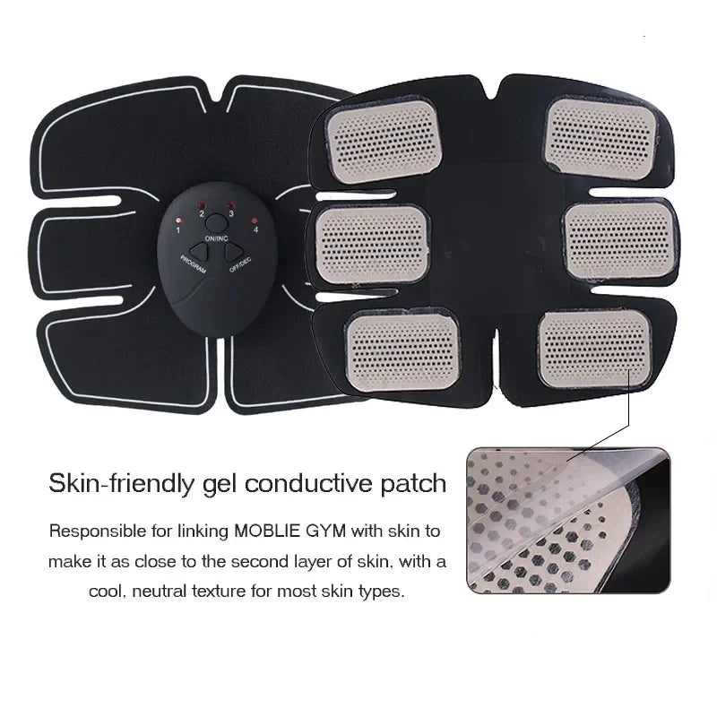 EMS Muscle Stimulator Hip Abdominal Trainer Exercise Body Shaping