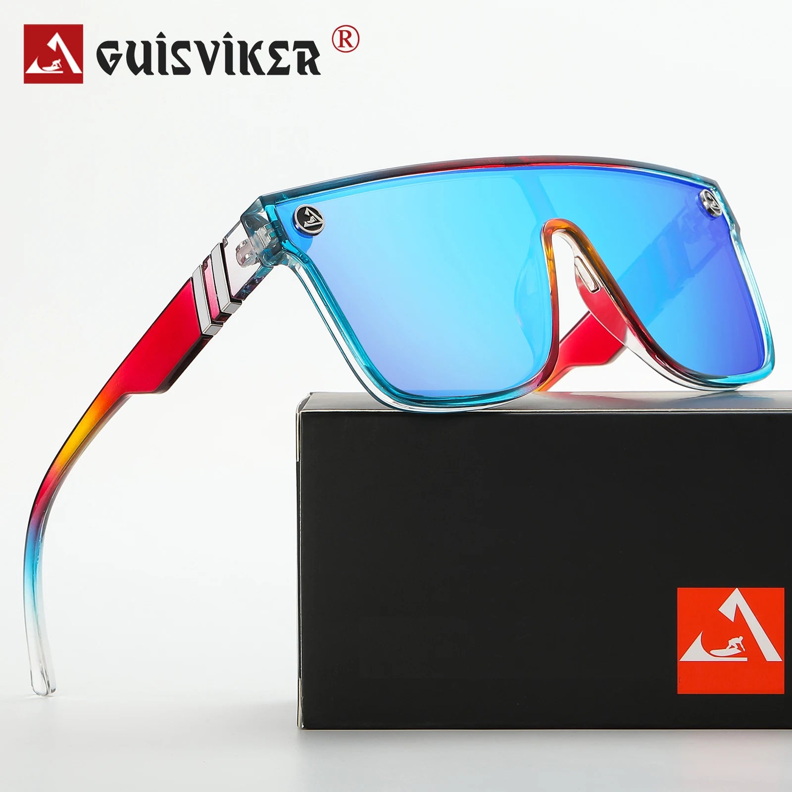 GUISVIKER Fashion Sunglasses Men Women UV400 Sun Glasses Cycling