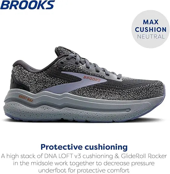 Brooks Men’s&Women’s  Ghost Max 2 Running and Walking Shoes