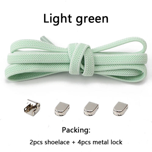 No Tie Elastic Shoe Laces One Size Fits All Adult and Kids Shoes