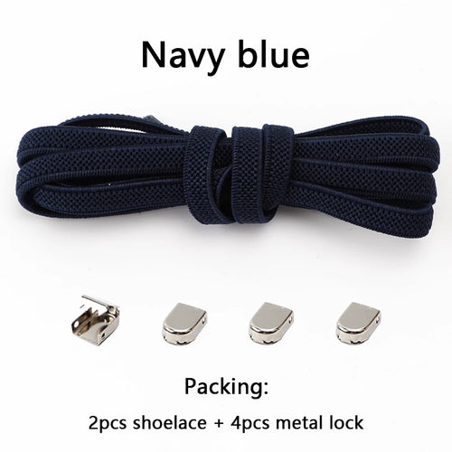 No Tie Elastic Shoe Laces One Size Fits All Adult and Kids Shoes