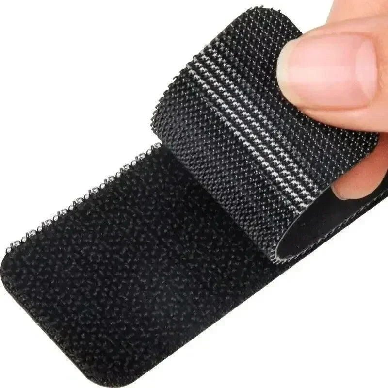 Black Adhesive Tape Household Use Touches Fastener Pad Fixed Patch