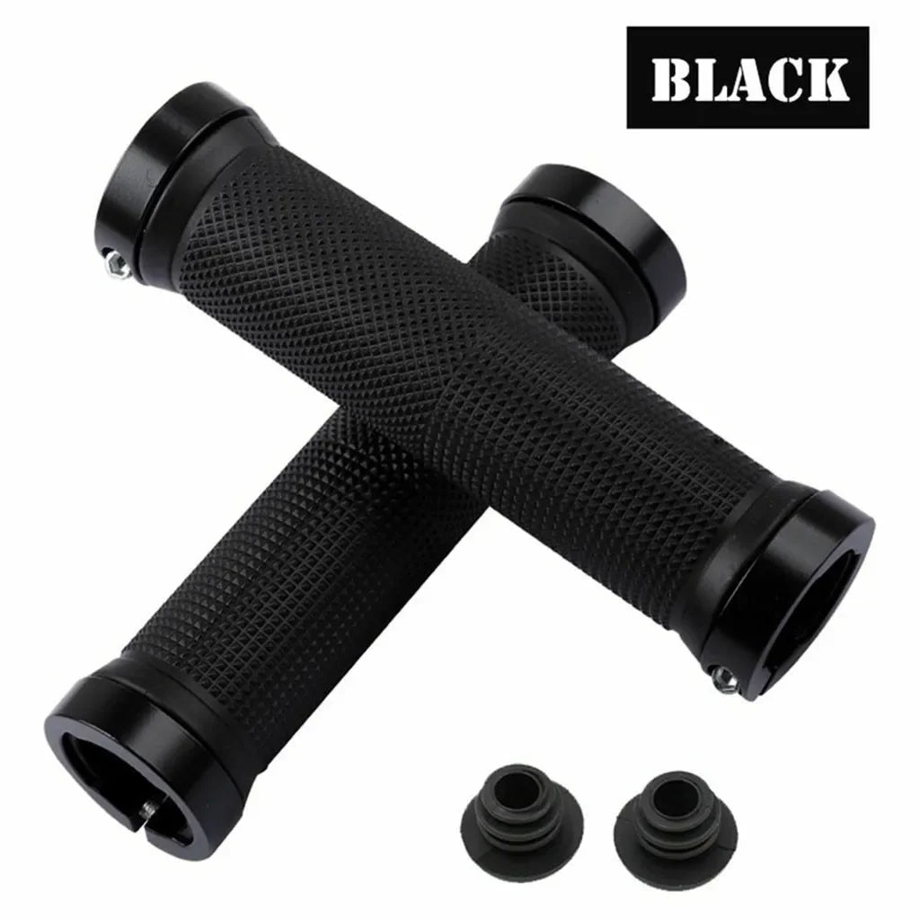 1 Pair MTB BMX Road Cycling Handlebar Grips Anti-Skid Rubber Bicycle