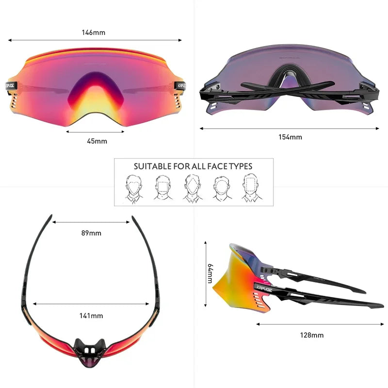 Outdoor Sports Men Women Photochromic Sunglasses Road Mountain Bicycle