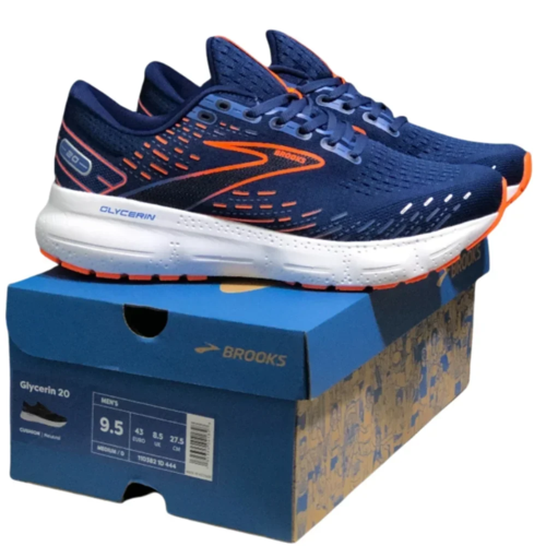 Brooks Men’s Glycerin GTS 20 Provides A Lightweight Fit And Responsive