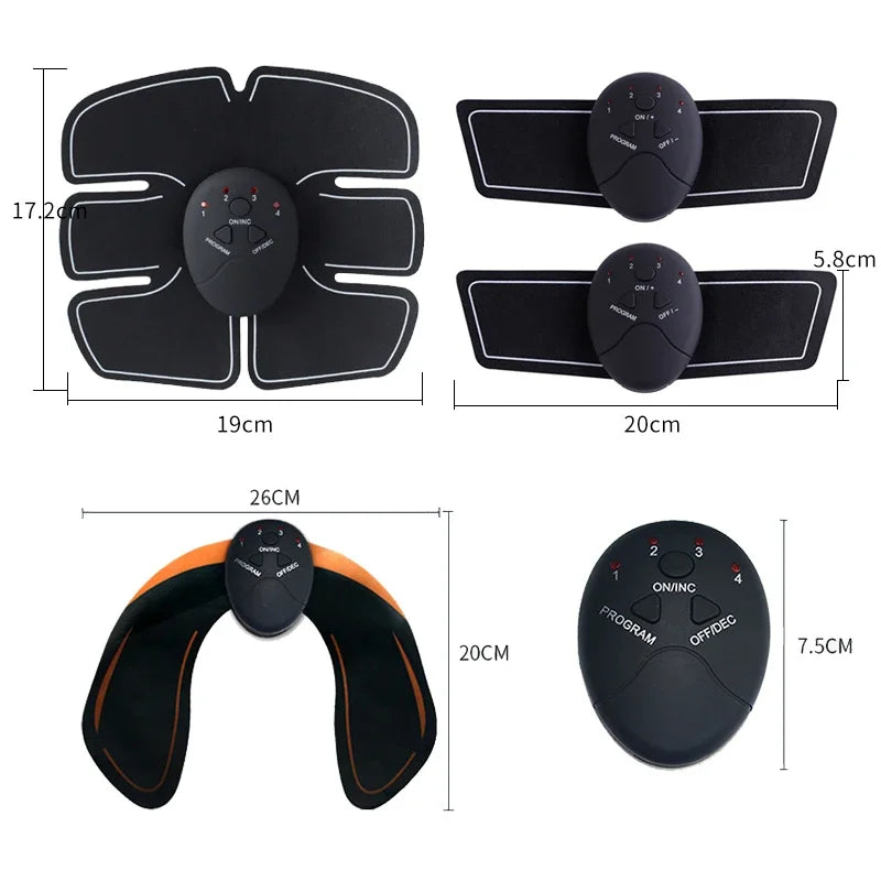 EMS Muscle Stimulator Hip Abdominal Trainer Exercise Body Shaping