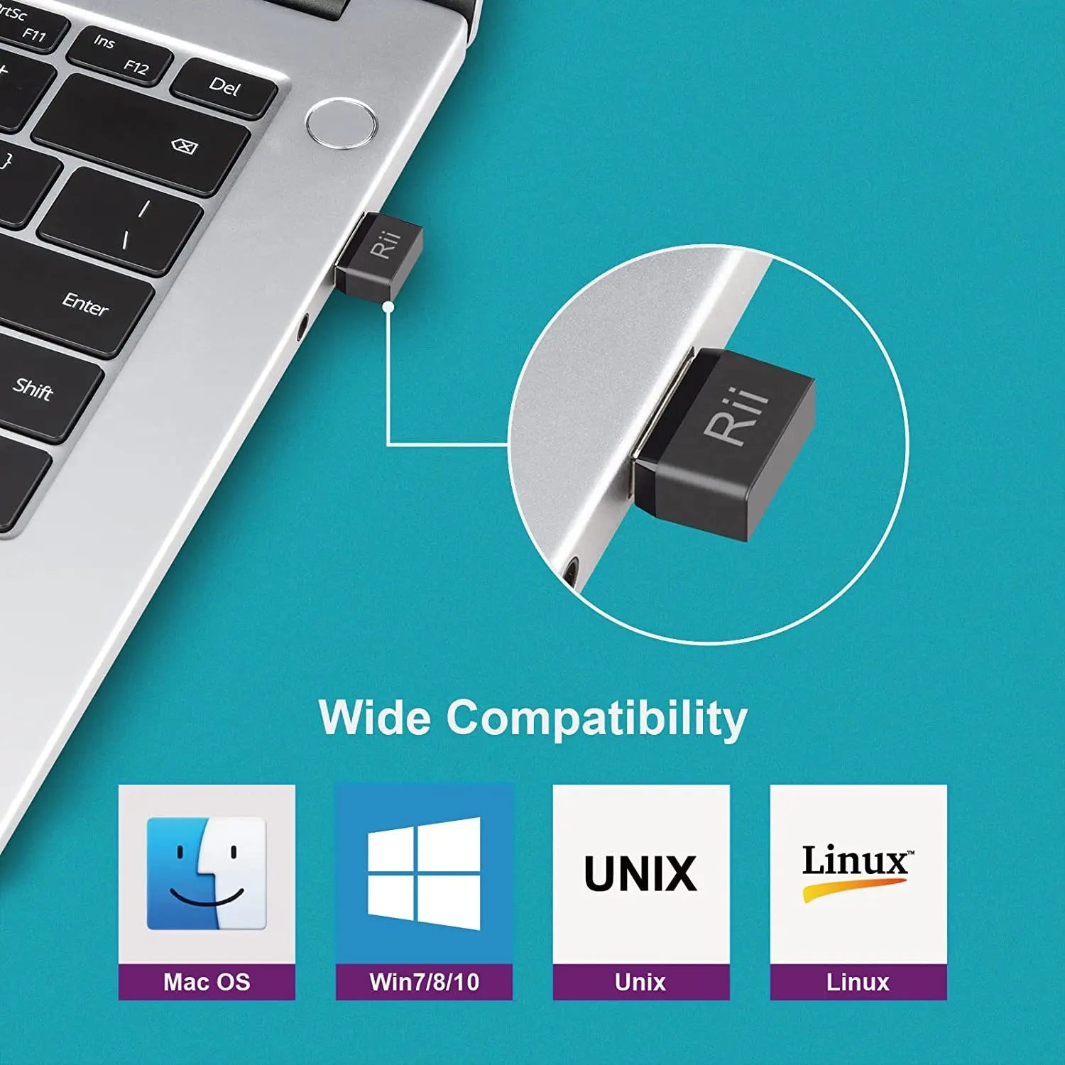 Rii RT301 USB Mouse Jiggler,Undetectable Mouse Mover Automatic