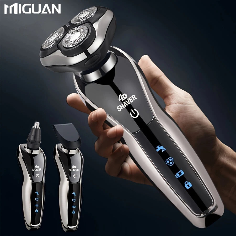 Electric Razor For Men, 3 In 1 Electric Shaver Nose Hair Trimmer