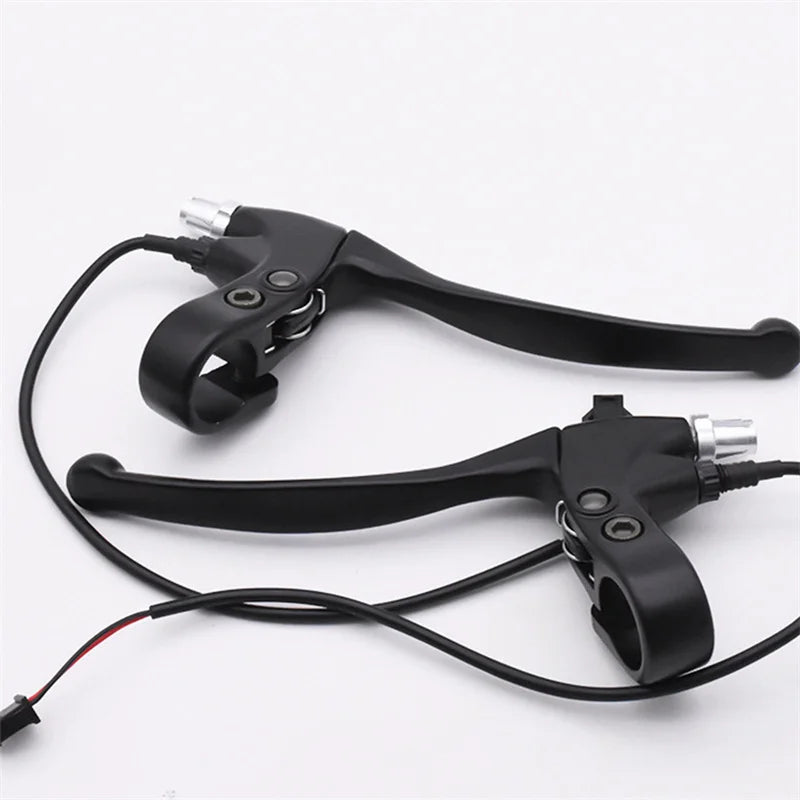 1 Pair E-Bike Rear Brake Lever Electric Bicycle Brake Handle Cycling