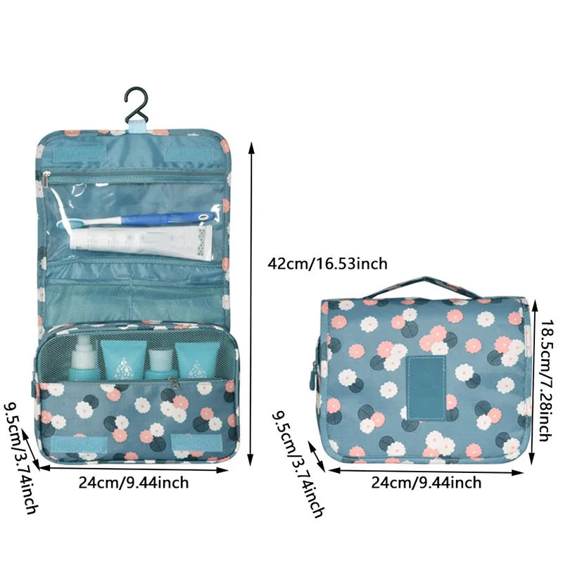 Multifunctional Travel Hook Wash Bag Cosmetics Storage Bag Waterproof