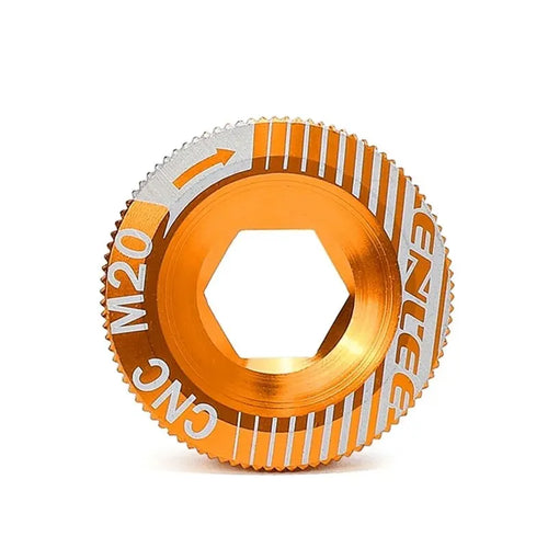 ENLEE Bike Crank Cover Crank Screw Aluminum Alloy Mountain Bike Color