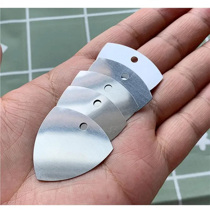 10/20/50PCS Metal Phone Opening Tools Metal Guitar Picks Pry Opener
