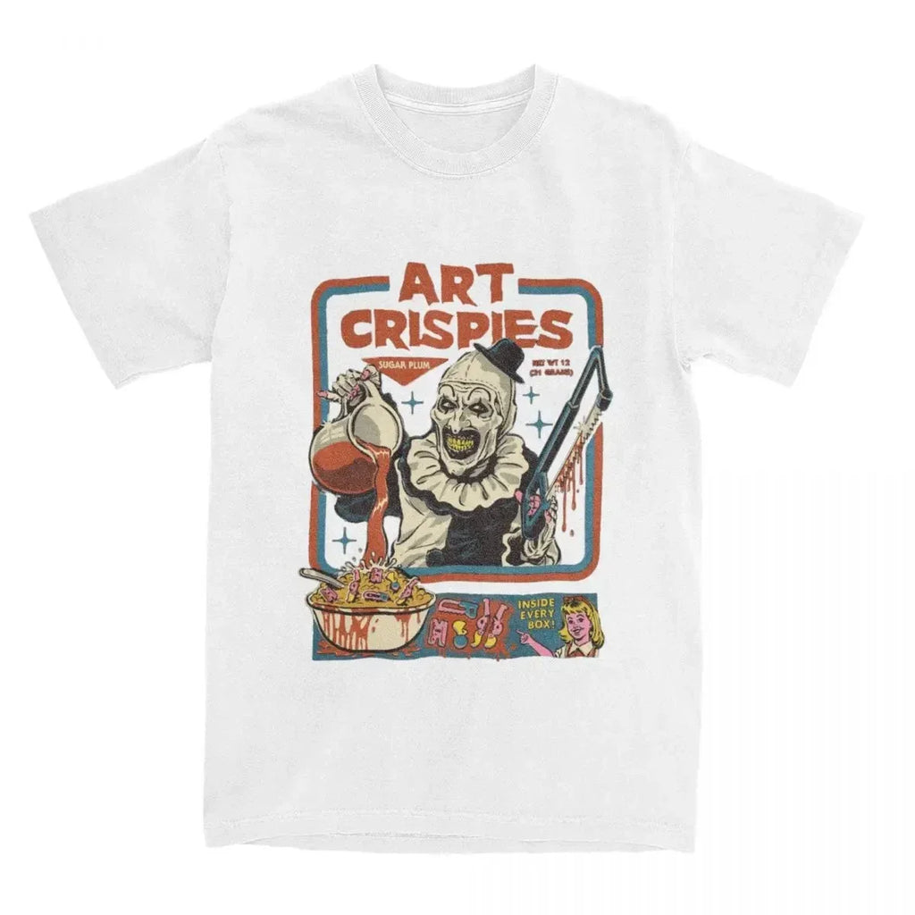Art Crispies Terrifier Clown Shirt Apparel Men Women's Pure Fashion