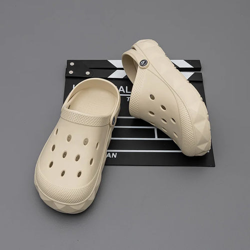 Men's shoes, sandals, perforated shoes, summer new slippers,